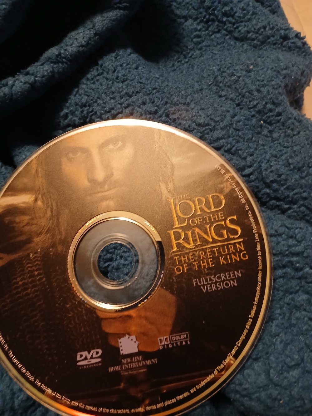 : The Return of the King DVD - Gold/Black